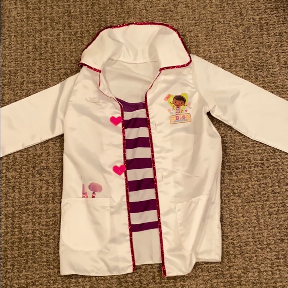 Kids Doc McStuffins Costume & Lambie